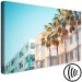 Canvas Print Miami City in Summer - Palm Trees and Florida Coast Architecture in Pastel 144481 additionalThumb 6