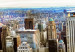 Canvas Art Print Manhattan Aerial View (1-piece) - New York City and sunrise 149081 additionalThumb 4