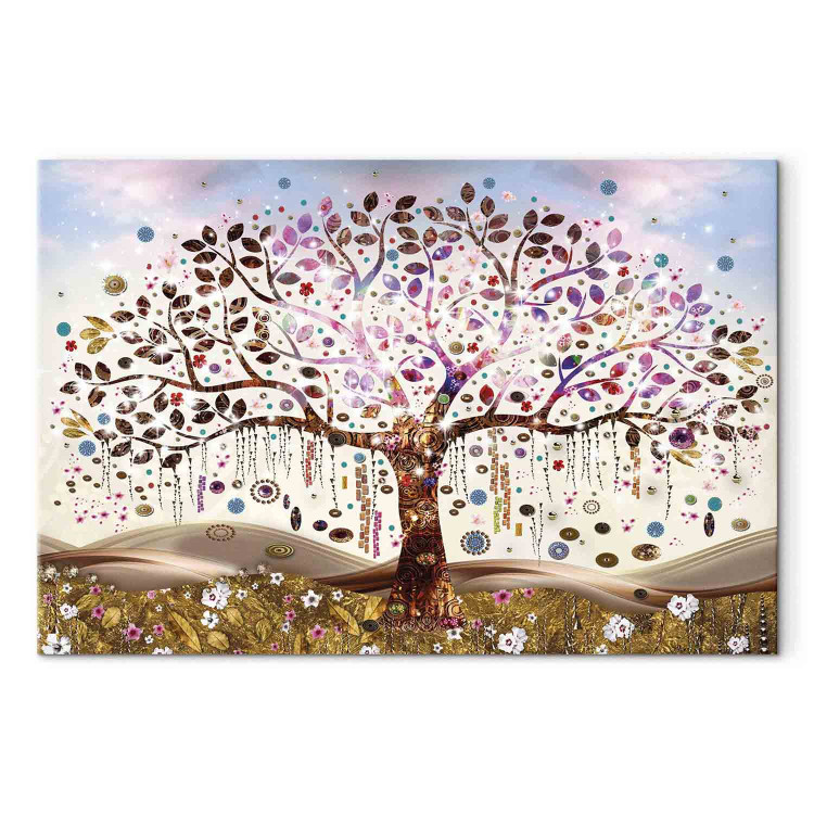 Canvas Print Shiny Tree (1 Part) Wide 149981