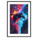 Wall Poster Color Pad - Exploding Blue and Red Console 150681 additionalThumb 20