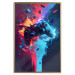 Wall Poster Color Pad - Exploding Blue and Red Console 150681 additionalThumb 26