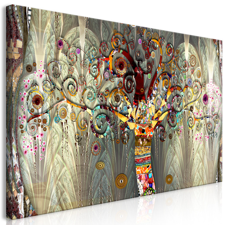 Large canvas print Crystal Tree II [Large Format] 150781 additionalImage 2