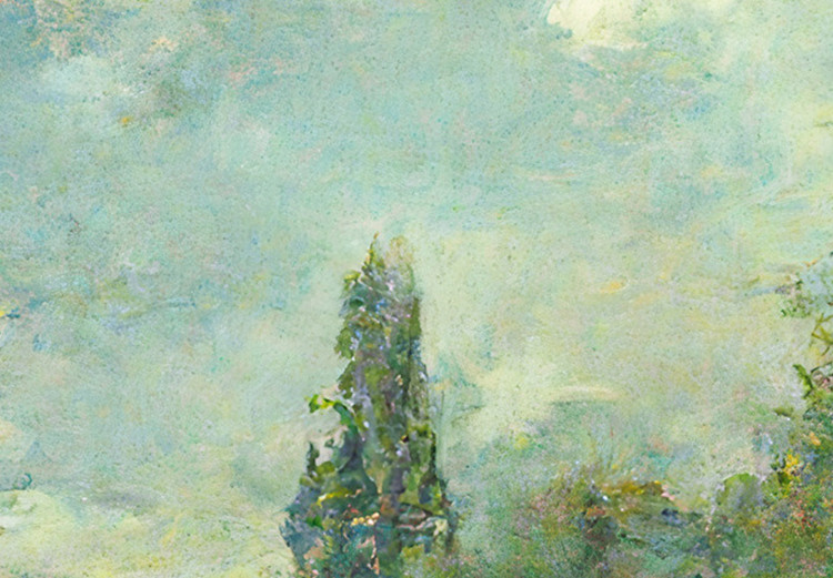 Large canvas print Meeting in the Garden - An Ai-Generated Landscape in the Style of Monet [Large Format] 151081 additionalImage 4