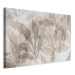 Large canvas print Shadow Abstraction - Interwoven Shapes and Beige Outline of Leaves [Large Format] 151181 additionalThumb 2