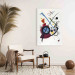 Large canvas print Primary Colors - Kandinsky’s Geometric Abstraction [Large Format] 151681 additionalThumb 5