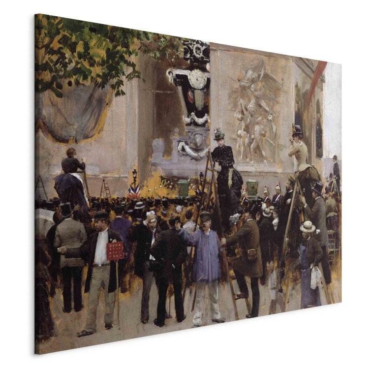 Reproduction Painting The Funeral of Victor Hugo 154581 additionalImage 2