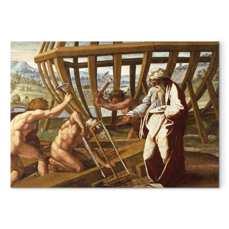 Reproduction Painting Building the Ark 156081