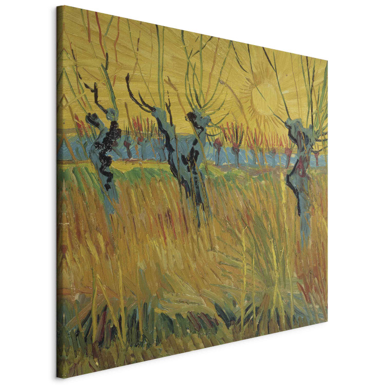 Art Reproduction Pollarded Willows and Setting Sun 158481 additionalImage 2