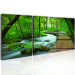 Canvas Art Print Forest broadwalk - triptych 58481 additionalThumb 2