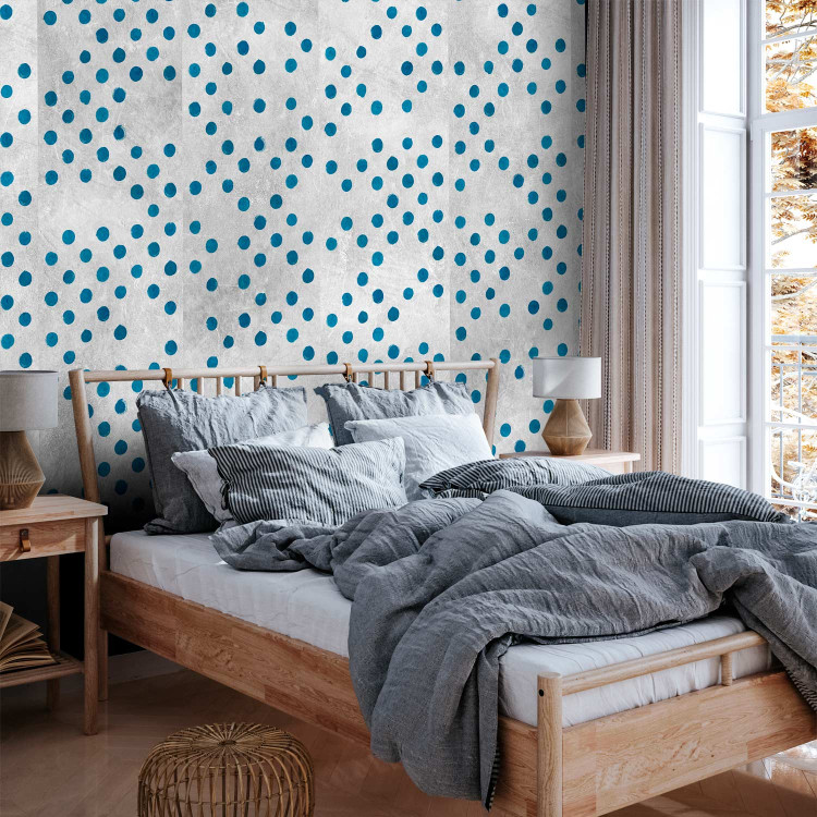 Modern Wallpaper Dots on Concrete 89781 additionalImage 3