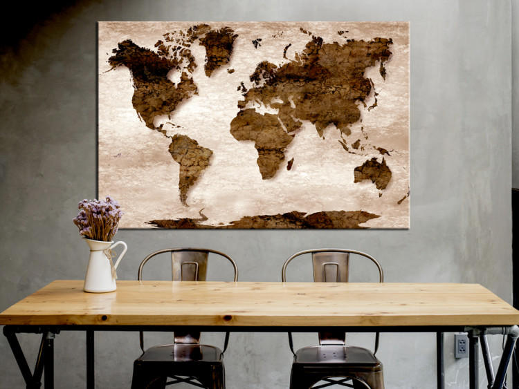 Decorative Pinboard The Brown Earth [Cork Map] 92181 additionalImage 4