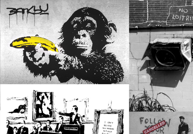 Canvas Street Art: Banksy II 94881 additionalImage 5
