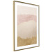 Poster Structural Sandstone - abstraction with a touch of gold in Japanese style 119191 additionalThumb 8