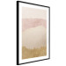 Poster Structural Sandstone - abstraction with a touch of gold in Japanese style 119191 additionalThumb 13