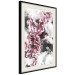 Wall Poster Subtlety - pink flowers amidst clouds against the backdrop of city architecture 122791 additionalThumb 3