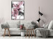 Wall Poster Subtlety - pink flowers amidst clouds against the backdrop of city architecture 122791 additionalThumb 5