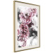 Wall Poster Subtlety - pink flowers amidst clouds against the backdrop of city architecture 122791 additionalThumb 2