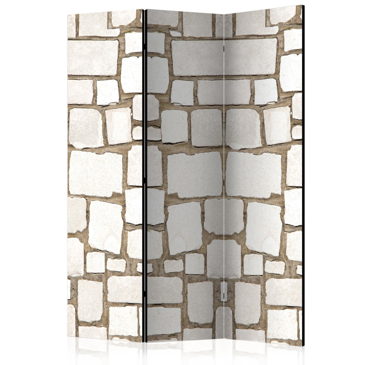 Folding Screen Stone Puzzle - beige stone brick texture in architecture 123291