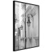 Wall Poster Street Lamps - black and white street architecture with wall lamps 123491 additionalThumb 12