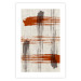 Wall Poster Abstract Play - abstract pattern on light fabric texture 123791 additionalThumb 25