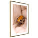 Poster The Good Life - tiny yellow frog on hand of a person 124391 additionalThumb 6