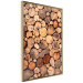 Wall Poster Tree Interior - texture of wood grain in various sizes 124491 additionalThumb 14