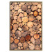 Wall Poster Tree Interior - texture of wood grain in various sizes 124491 additionalThumb 26