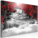 Large canvas print Cascade of Thoughts (Red) [Large Format] 125691 additionalThumb 2