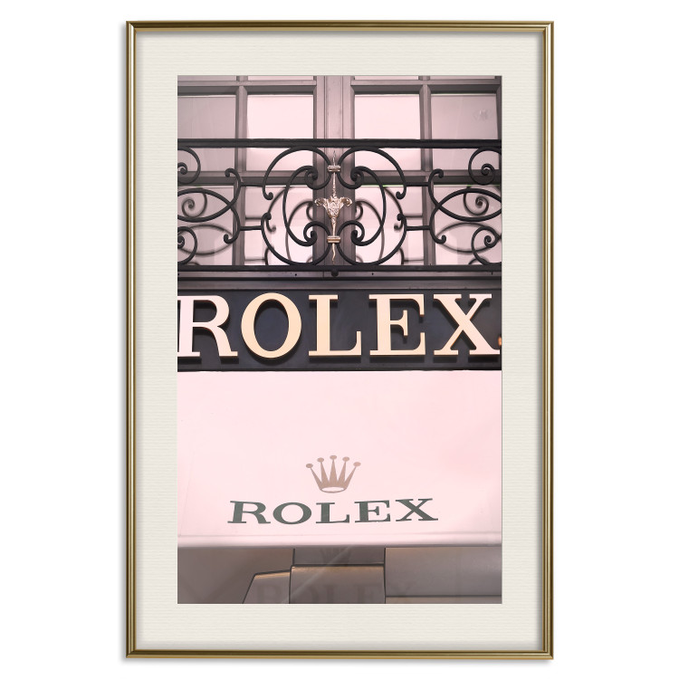 Poster Rolex - company name with watches on building architecture with ornaments 125791 additionalImage 19