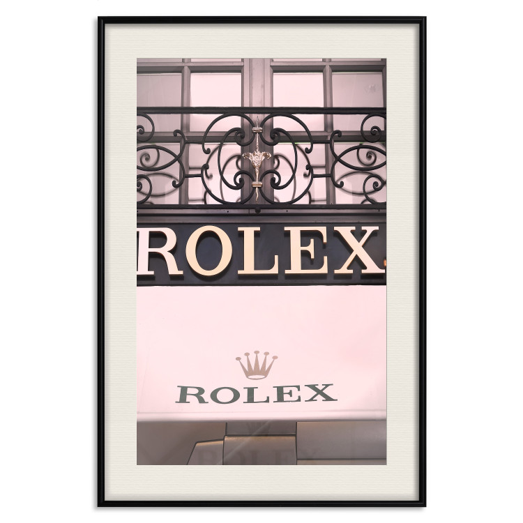 Poster Rolex - company name with watches on building architecture with ornaments 125791 additionalImage 18