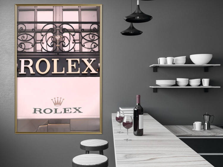 Poster Rolex - company name with watches on building architecture with ornaments 125791 additionalImage 5