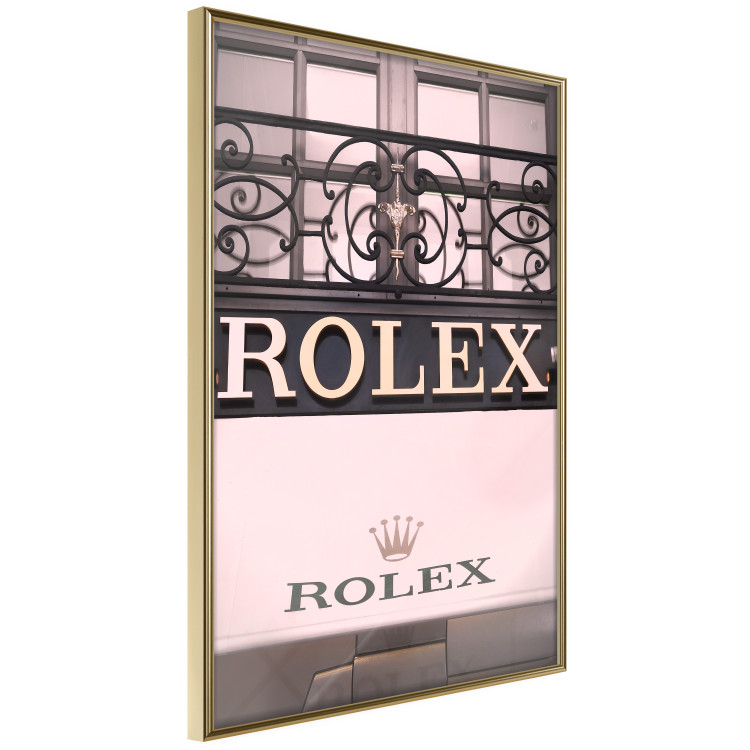 Poster Rolex - company name with watches on building architecture with ornaments 125791 additionalImage 12