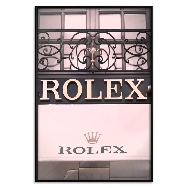 Poster Rolex - company name with watches on building architecture with ornaments 125791 additionalImage 24