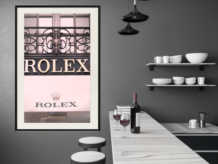 Poster Rolex - company name with watches on building architecture with ornaments 125791 additionalImage 22