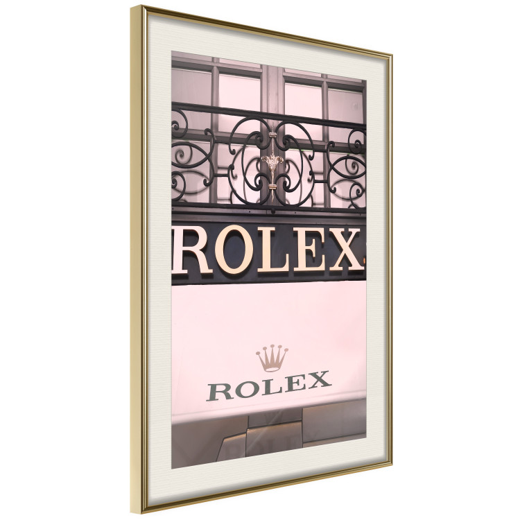 Poster Rolex - company name with watches on building architecture with ornaments 125791 additionalImage 2