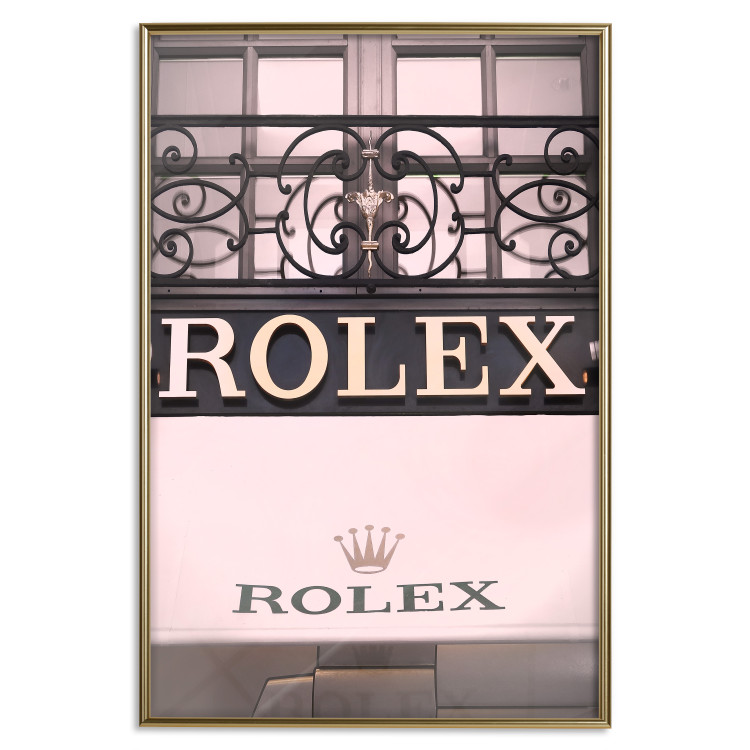 Poster Rolex - company name with watches on building architecture with ornaments 125791 additionalImage 20