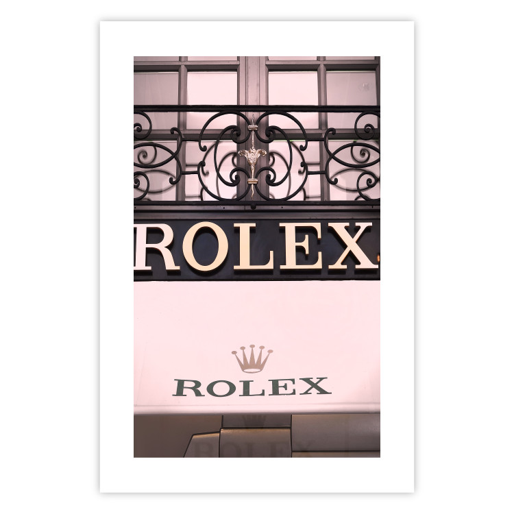 Poster Rolex - company name with watches on building architecture with ornaments 125791 additionalImage 25