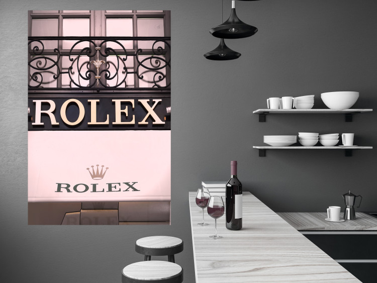 Poster Rolex - company name with watches on building architecture with ornaments 125791 additionalImage 17