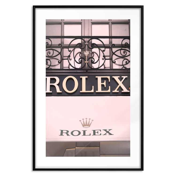 Poster Rolex - company name with watches on building architecture with ornaments 125791 additionalImage 15