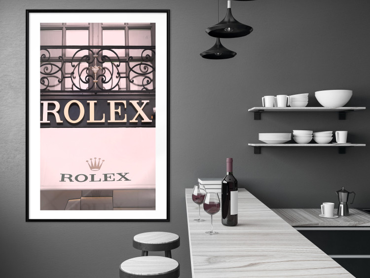 Poster Rolex - company name with watches on building architecture with ornaments 125791 additionalImage 6
