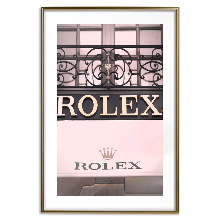 Poster Rolex - company name with watches on building architecture with ornaments 125791 additionalImage 16