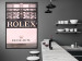 Poster Rolex - company name with watches on building architecture with ornaments 125791 additionalThumb 5