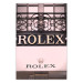 Poster Rolex - company name with watches on building architecture with ornaments 125791