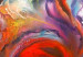 Canvas Print Abyss of Colors (1-part) wide - colorful artistic abstraction 127291 additionalThumb 5