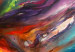 Canvas Print Abyss of Colors (1-part) wide - colorful artistic abstraction 127291 additionalThumb 4