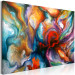 Canvas Print Abyss of Colors (1-part) wide - colorful artistic abstraction 127291 additionalThumb 2