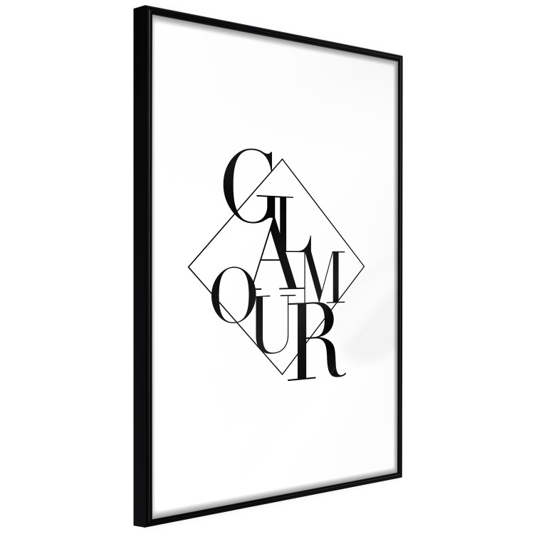 Wall Poster Glamour - English text inside a geometric figure 129591 additionalImage 6