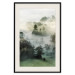 Poster Morning Chill - landscape of trees surrounded by dense fog against the sky 130291 additionalThumb 24
