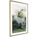 Poster Morning Chill - landscape of trees surrounded by dense fog against the sky 130291 additionalThumb 7