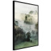 Poster Morning Chill - landscape of trees surrounded by dense fog against the sky 130291 additionalThumb 4